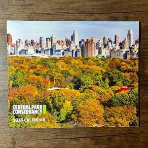 Central Park Conservancy 2026 Wall Calendar